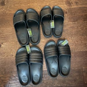 Men’s Black Slides